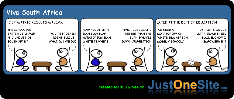 Click cartoon to read full post or to COMMENT Moratorium on recruiting white teachers cartoon